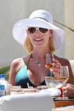 Katherine Heigl - Green Bikini Pictures Vacation in Mexico